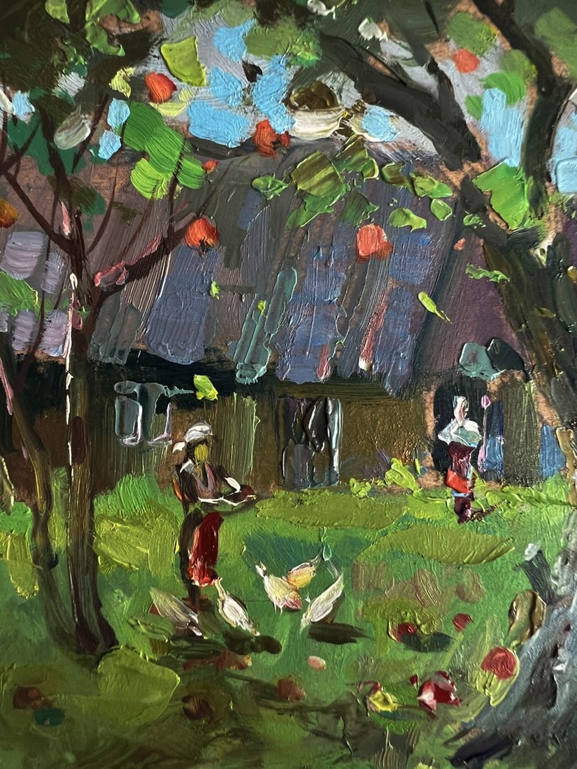 Oil painting Countryside walk Yuriy Suprunchuk - 6