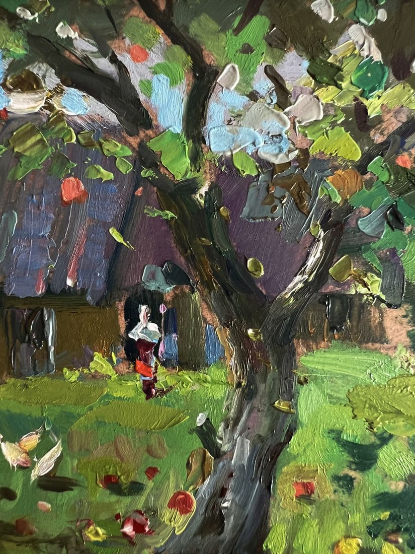 Oil painting Countryside walk Yuriy Suprunchuk - 8