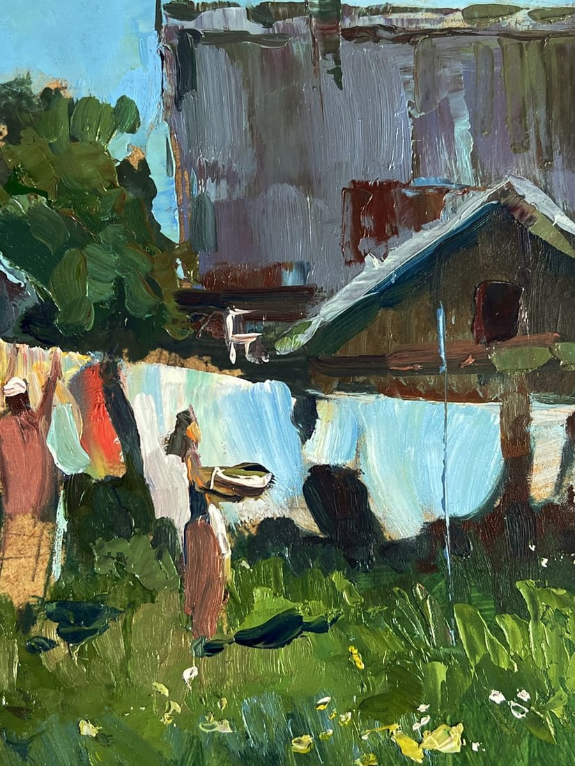 Oil painting Daytime rural life Yuriy Suprunchuk - 10