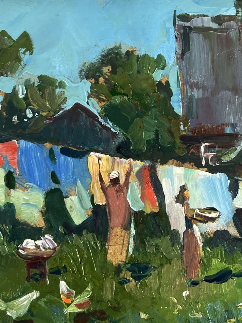 Oil painting Daytime rural life Yuriy Suprunchuk - 6