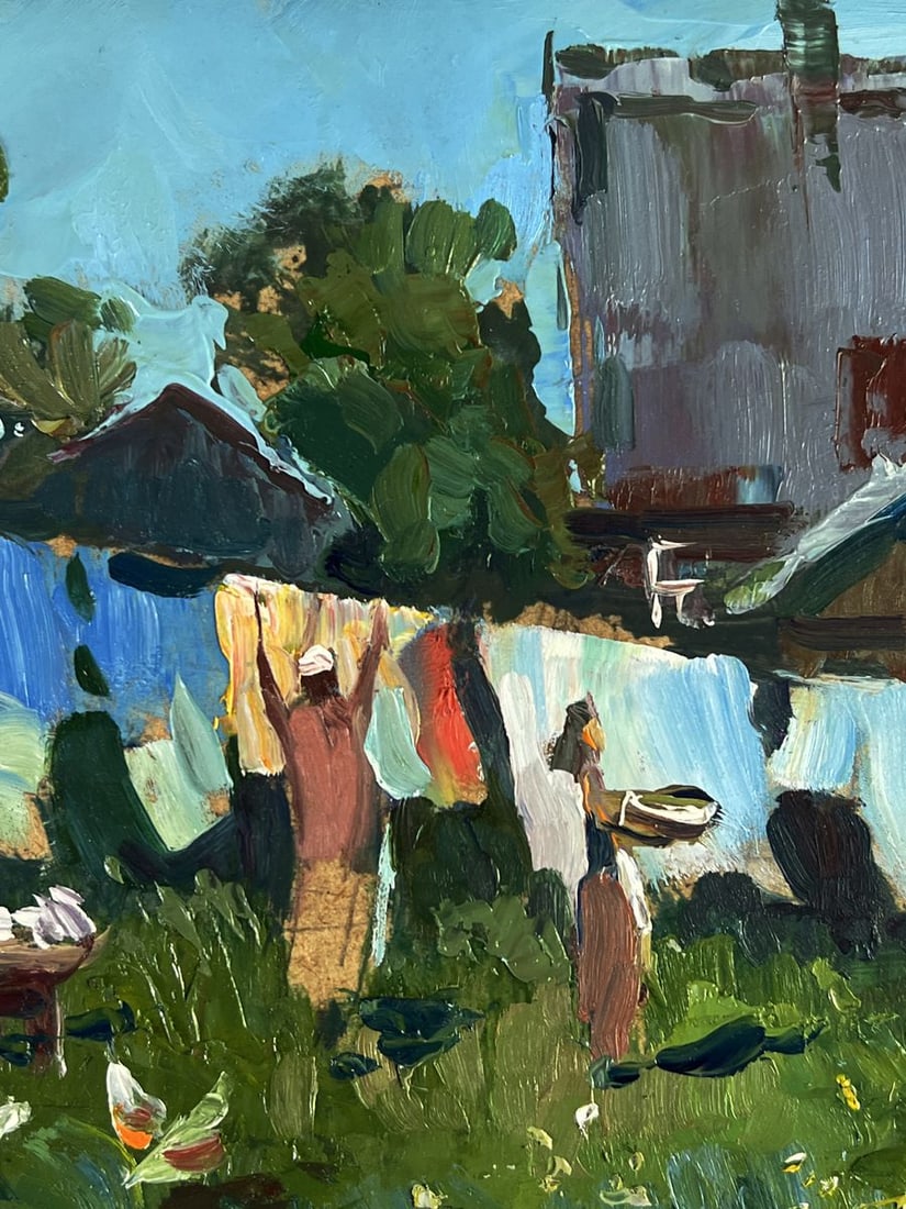 Oil painting Daytime rural life Yuriy Suprunchuk - 7