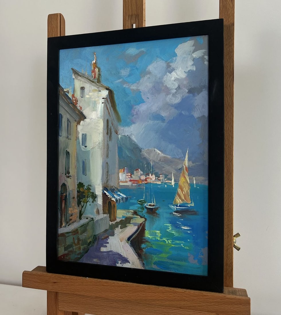 Oil painting Sunny days by the sea Yuriy Suprunchuk - 2