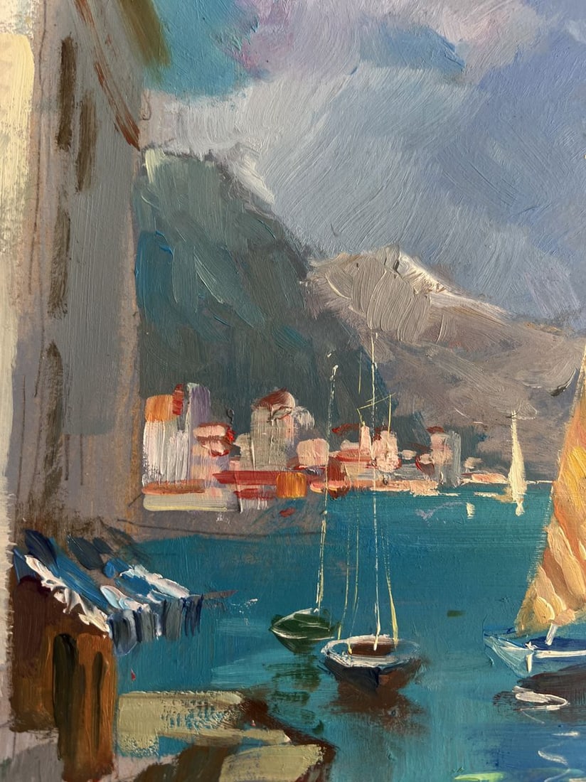 Oil painting Sunny days by the sea Yuriy Suprunchuk - 6