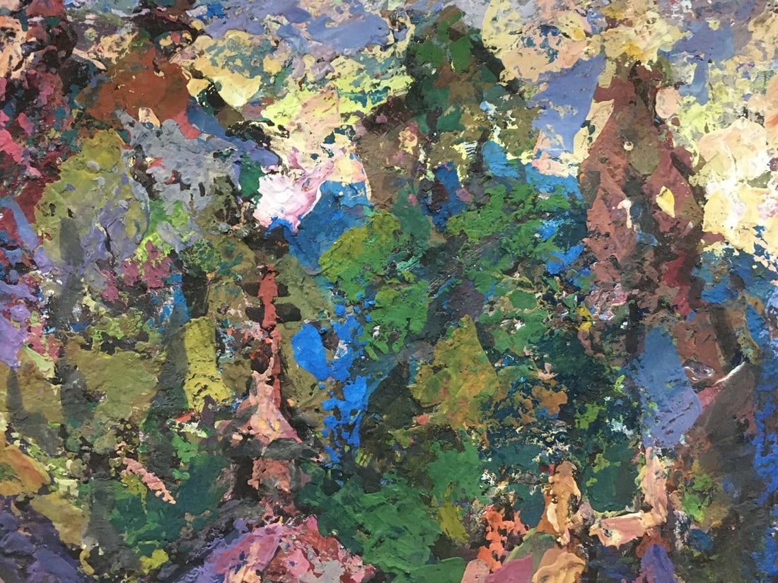 Oil painting Village landscape Gerts Yuriy Dmitriyevich - 4