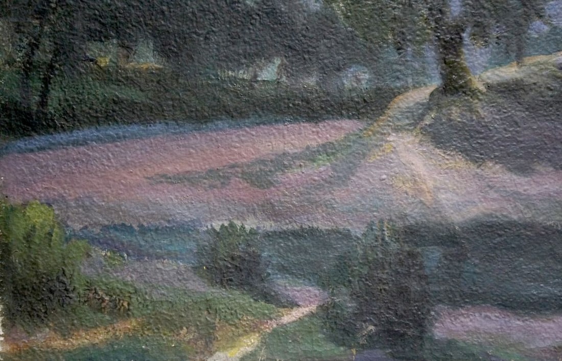 Oil painting Night time - 2