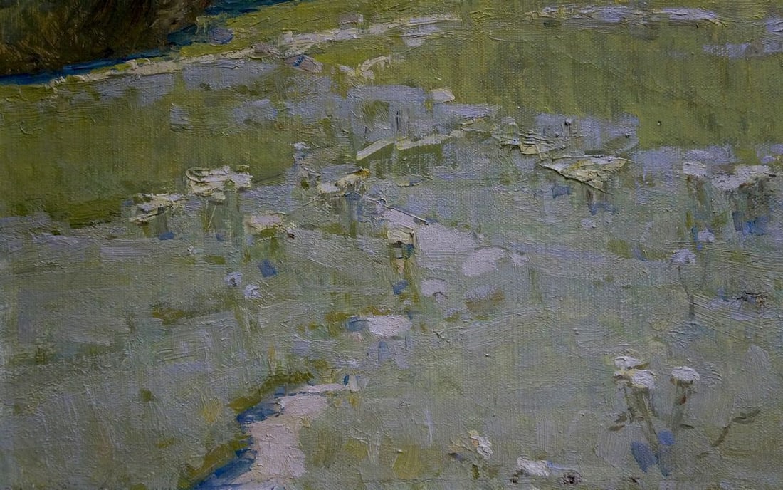 Oil painting Village Filbert Alexander Alexandrovich - 2