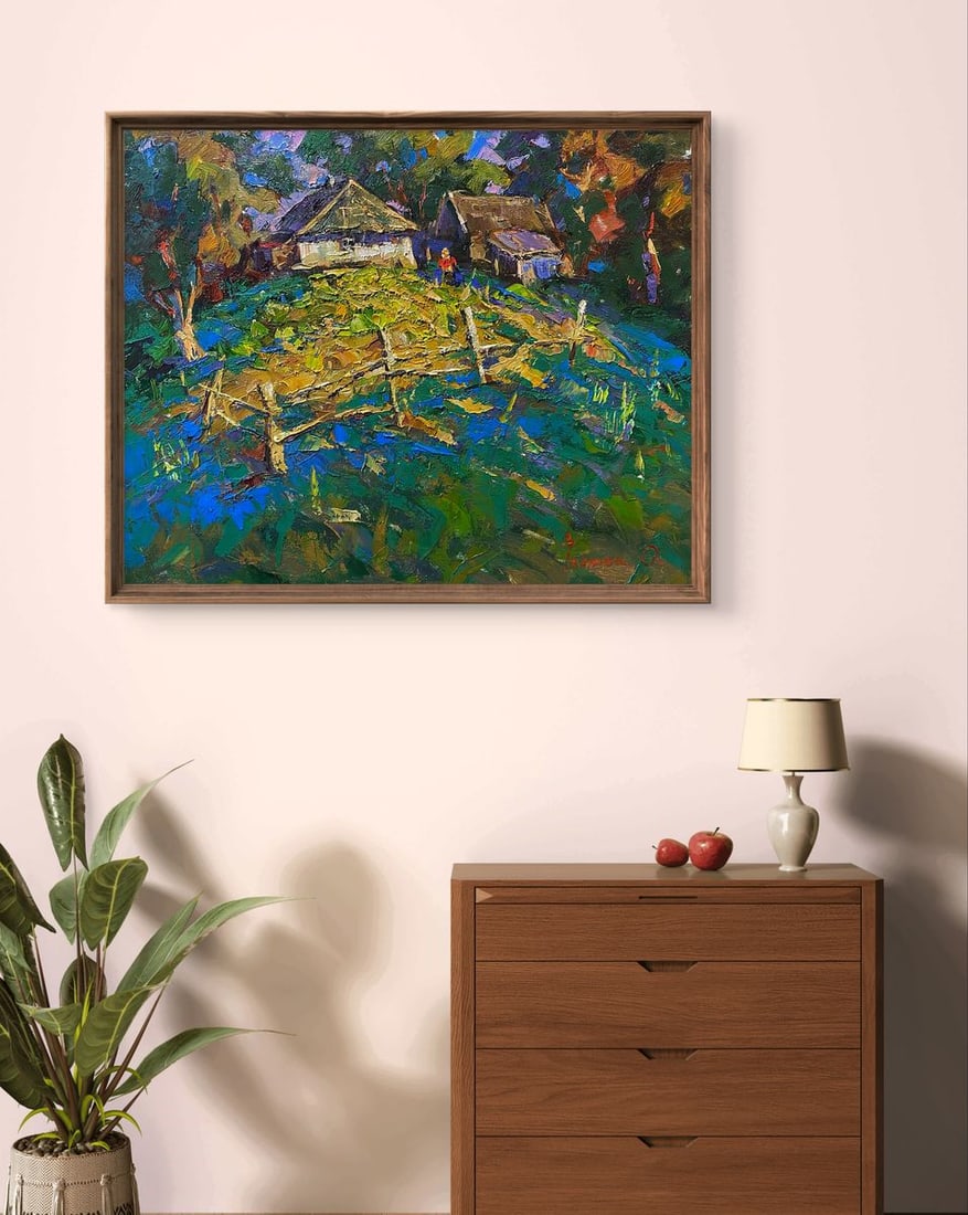 Oil painting Autumn gardens Oleksiy Ivanyuk - 2