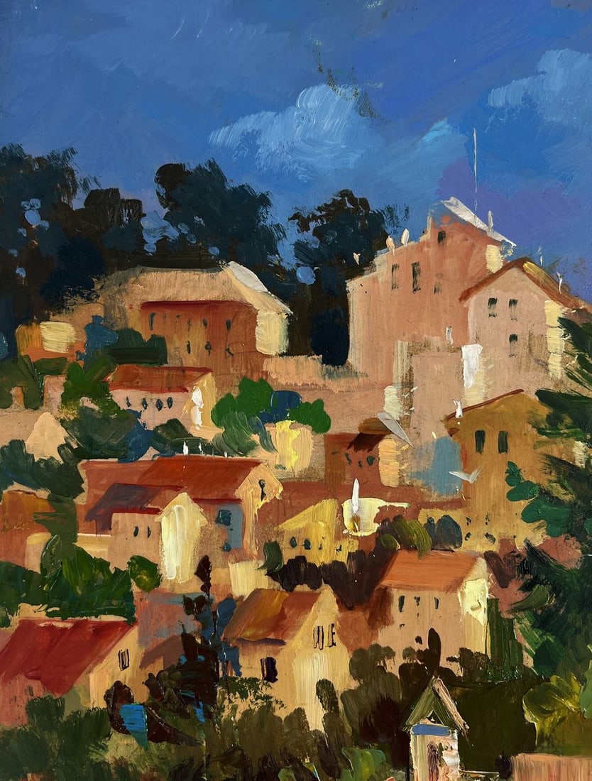 Oil painting Streets that hide stories and dreams Yuriy Suprunchuk - 5