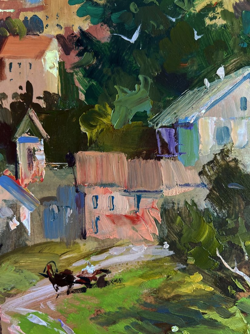 Oil painting Streets that hide stories and dreams Yuriy Suprunchuk - 6
