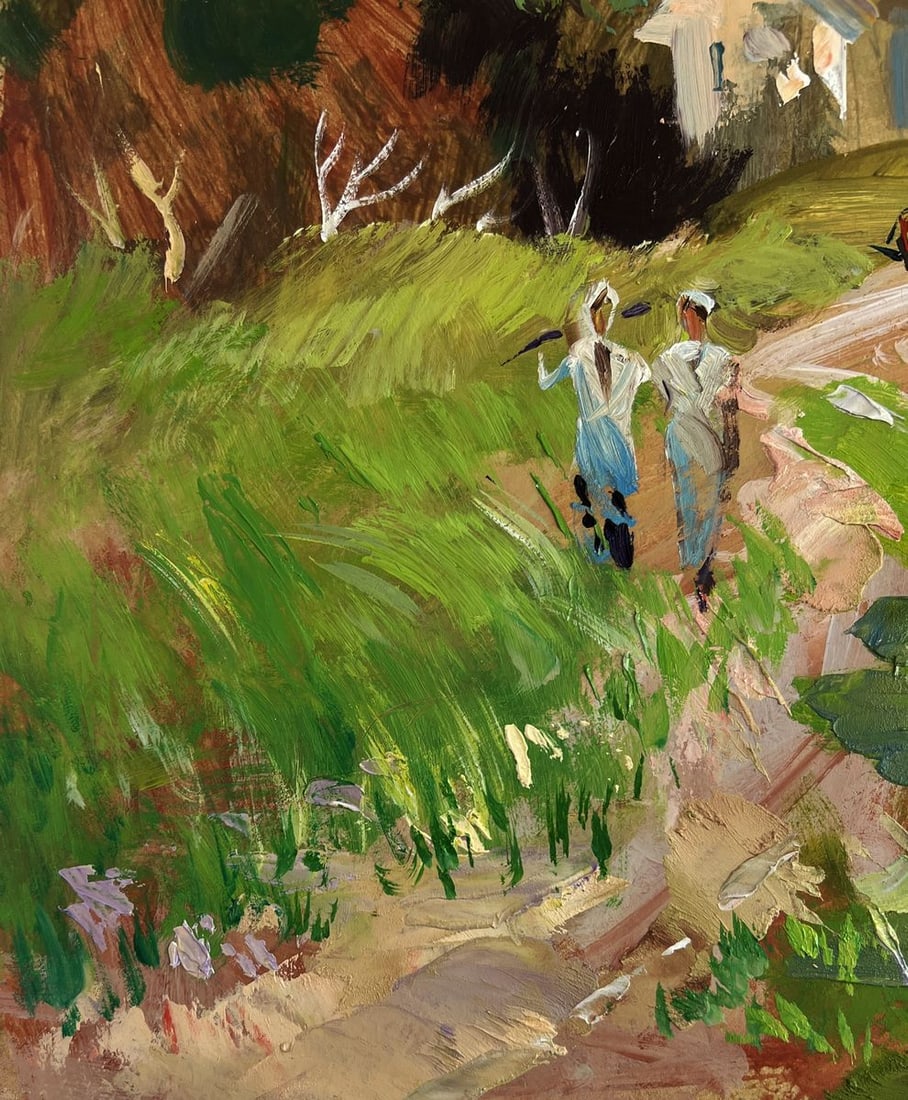 Oil painting Streets that hide stories and dreams Yuriy Suprunchuk - 7