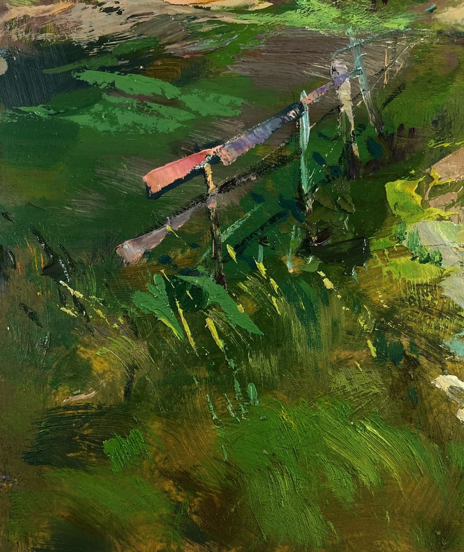 Oil painting Summer Village Life Yuriy Suprunchuk - 7