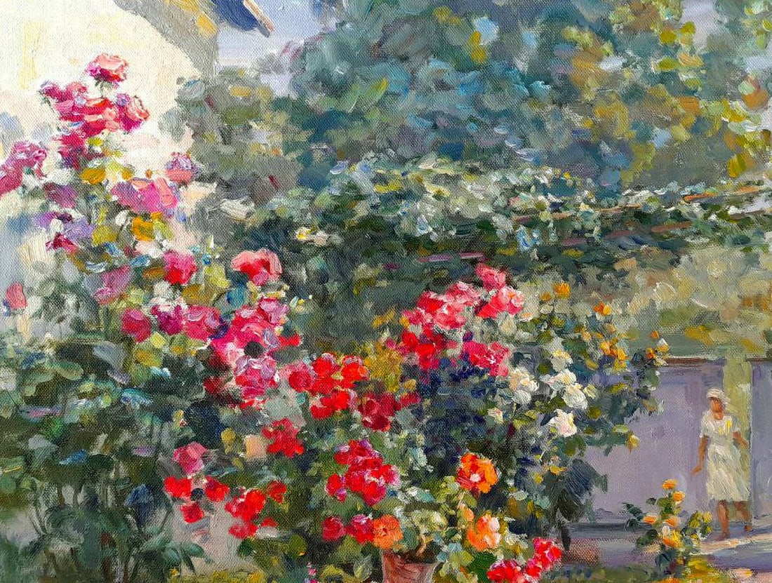 Oil painting Under the arch of peace Ivan Kovalenko - 2