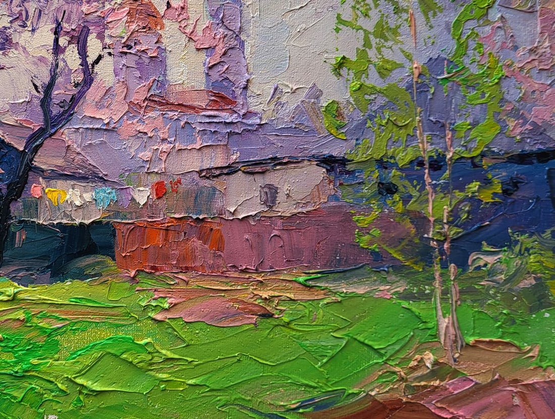 Oil painting Spring has come Boris Serdyuk - 7