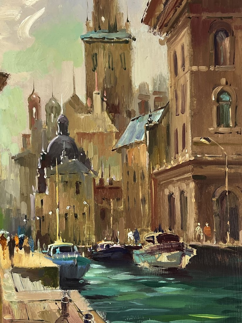 Oil painting Venetian reflection Yuriy Suprunchuk - 10