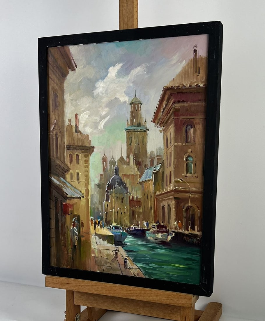 Oil painting Venetian reflection Yuriy Suprunchuk - 2