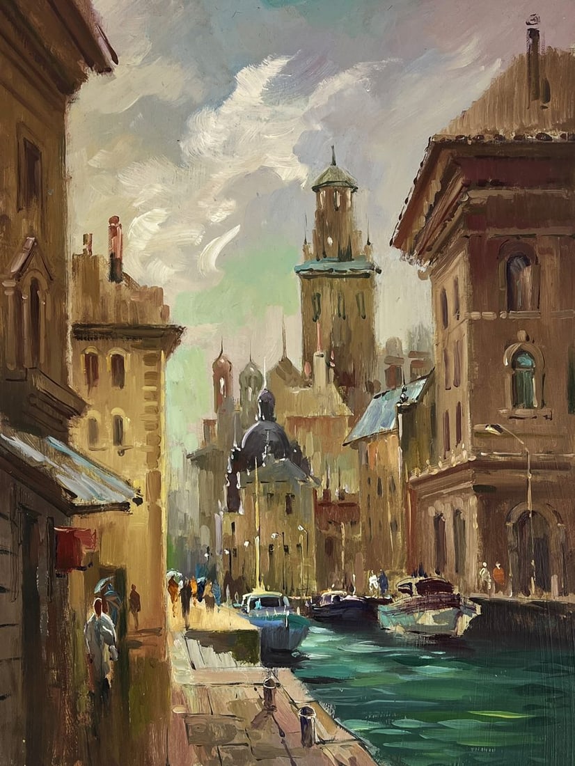 Oil painting Venetian reflection Yuriy Suprunchuk - 3