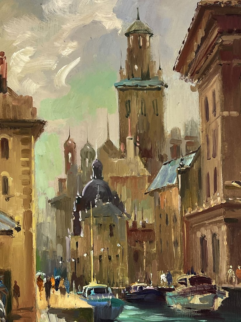 Oil painting Venetian reflection Yuriy Suprunchuk - 6