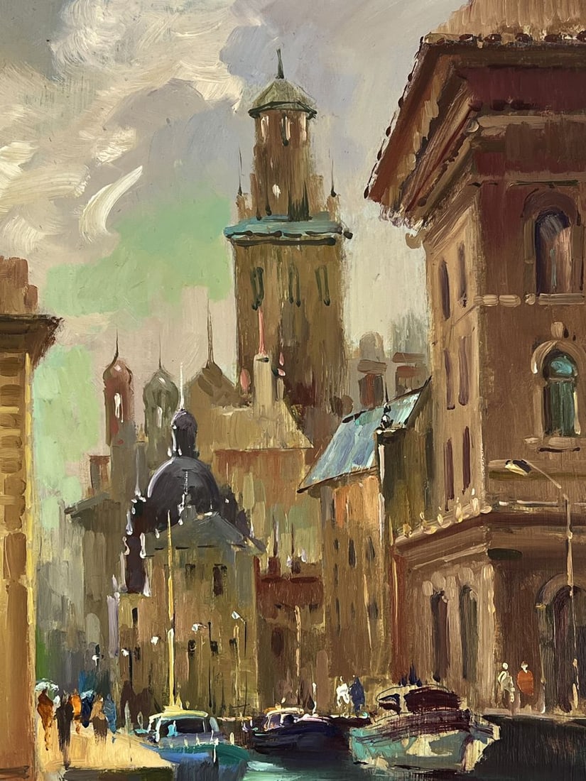 Oil painting Venetian reflection Yuriy Suprunchuk - 7