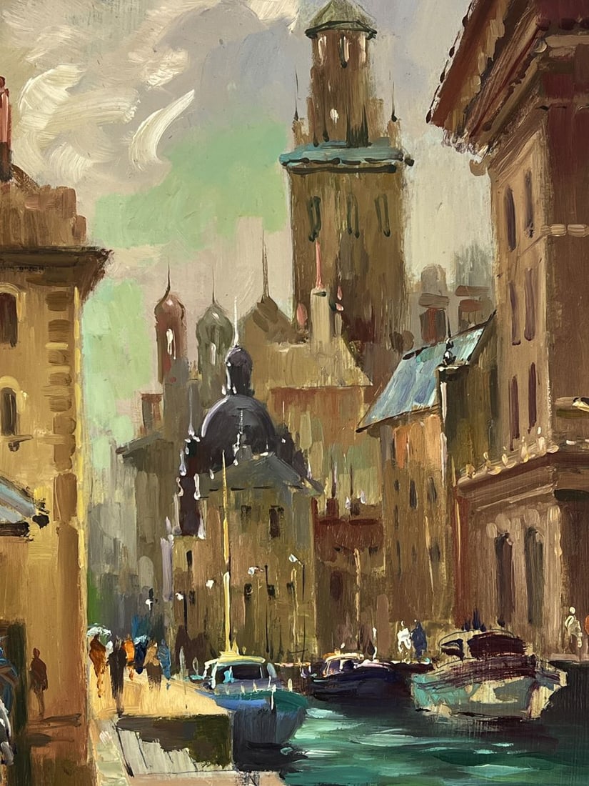 Oil painting Venetian reflection Yuriy Suprunchuk - 8