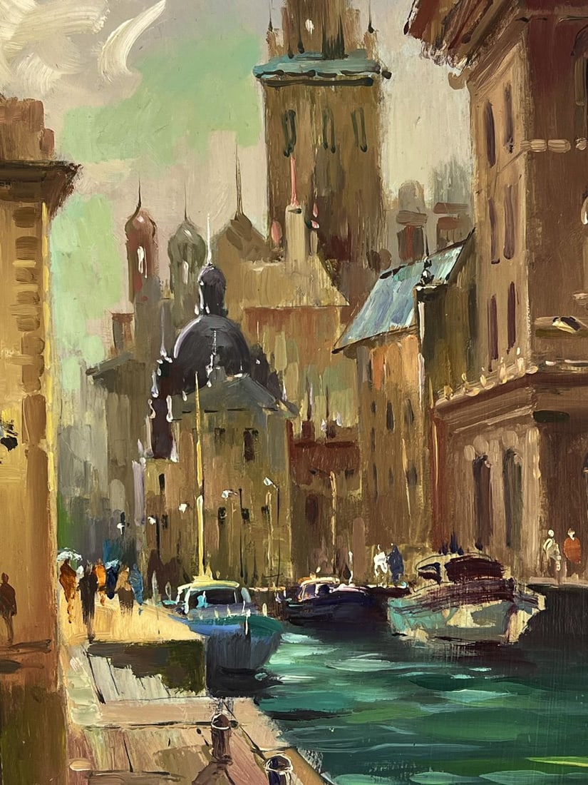 Oil painting Venetian reflection Yuriy Suprunchuk - 9