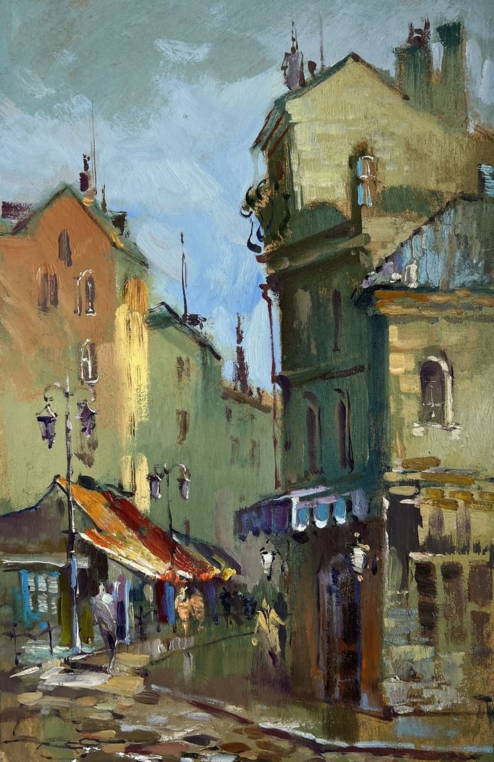 Oil painting Shadows of Old Venice Yuriy Suprunchuk - 3