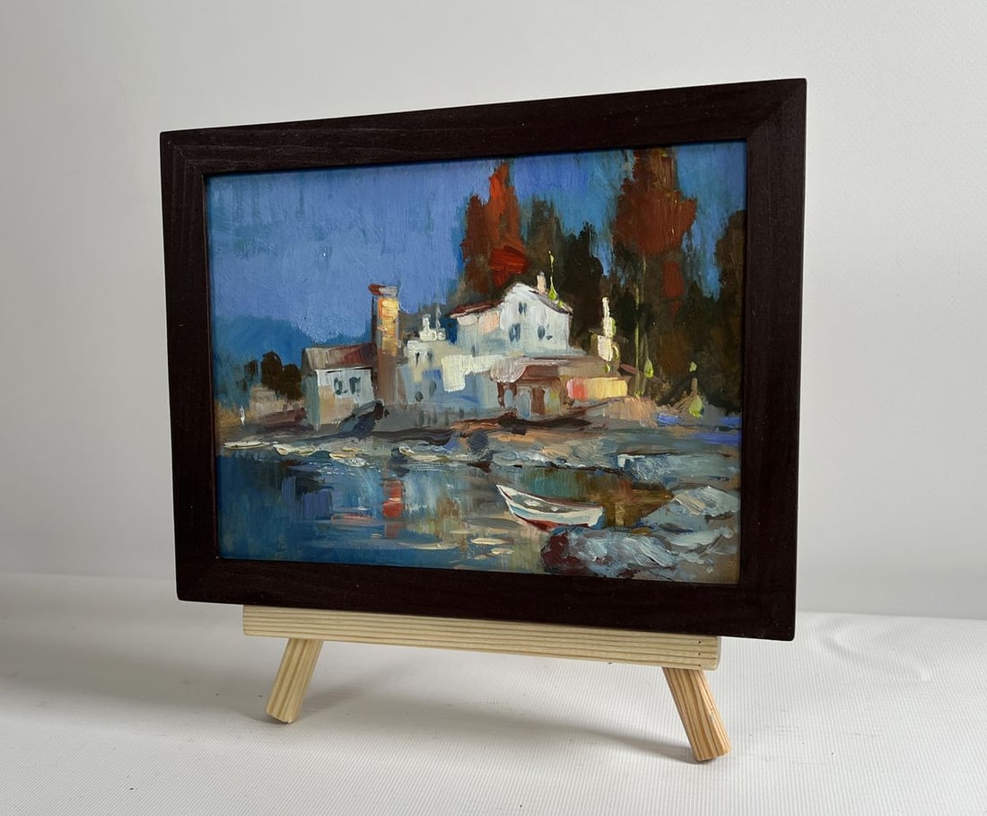Oil painting Coastal peace Yuriy Suprunchuk - 2