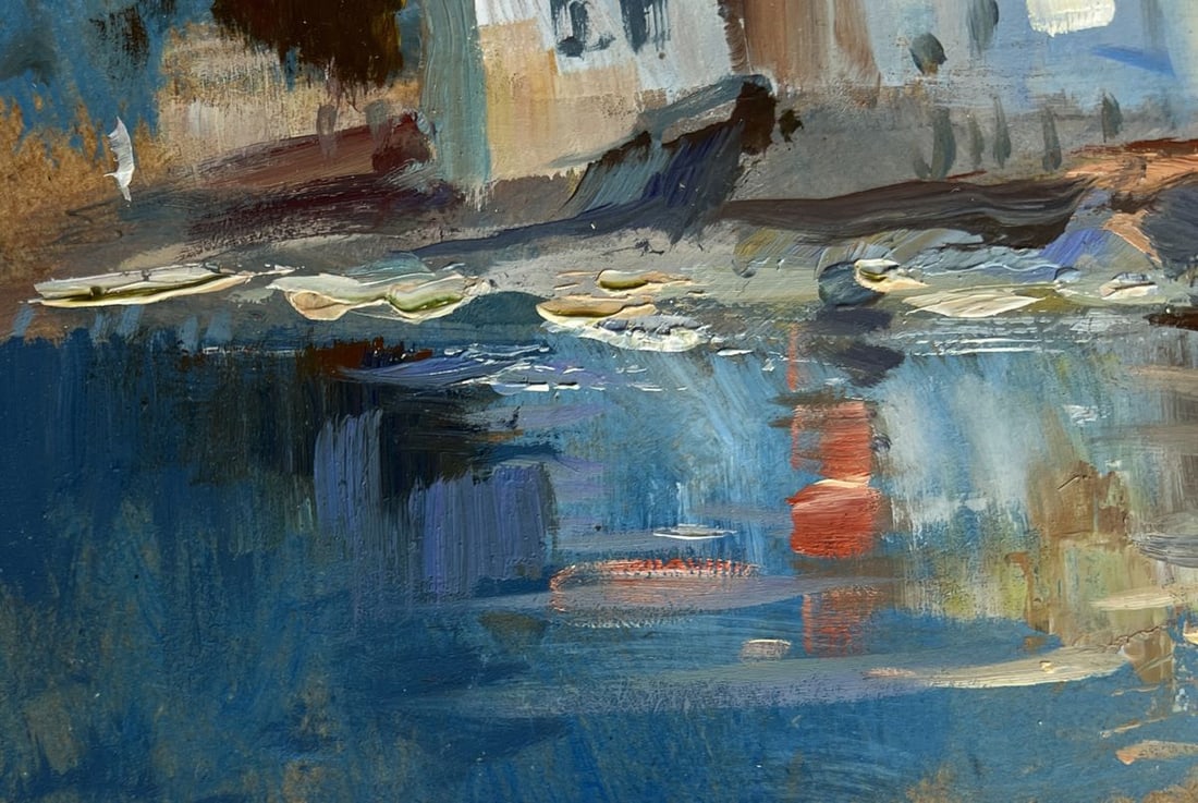 Oil painting Coastal peace Yuriy Suprunchuk - 7