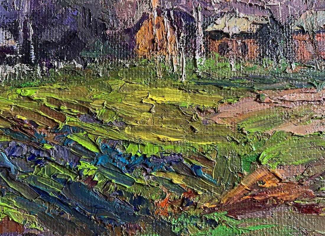 Oil painting The fragrant nature of spring Boris Serdyuk - 7
