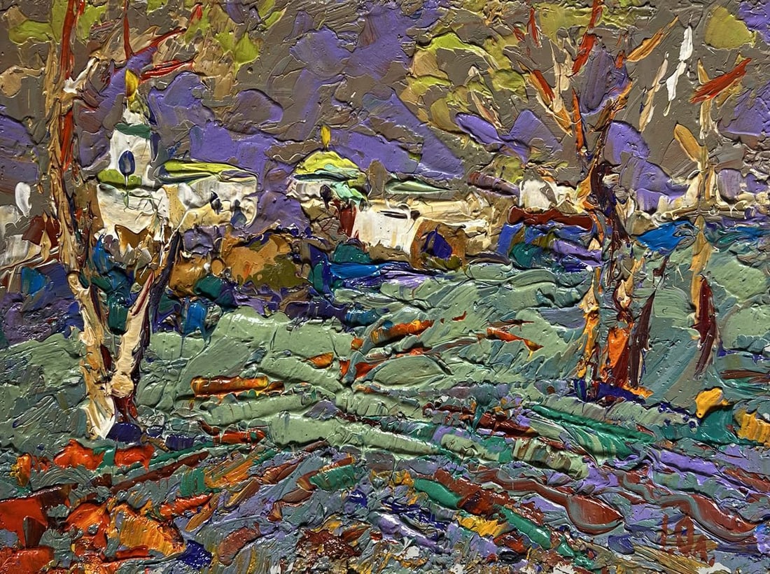 Oil painting Amazing evening Alex Kalenyuk - 3