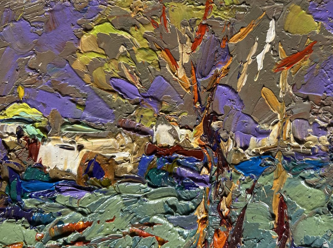 Oil painting Amazing evening Alex Kalenyuk - 4