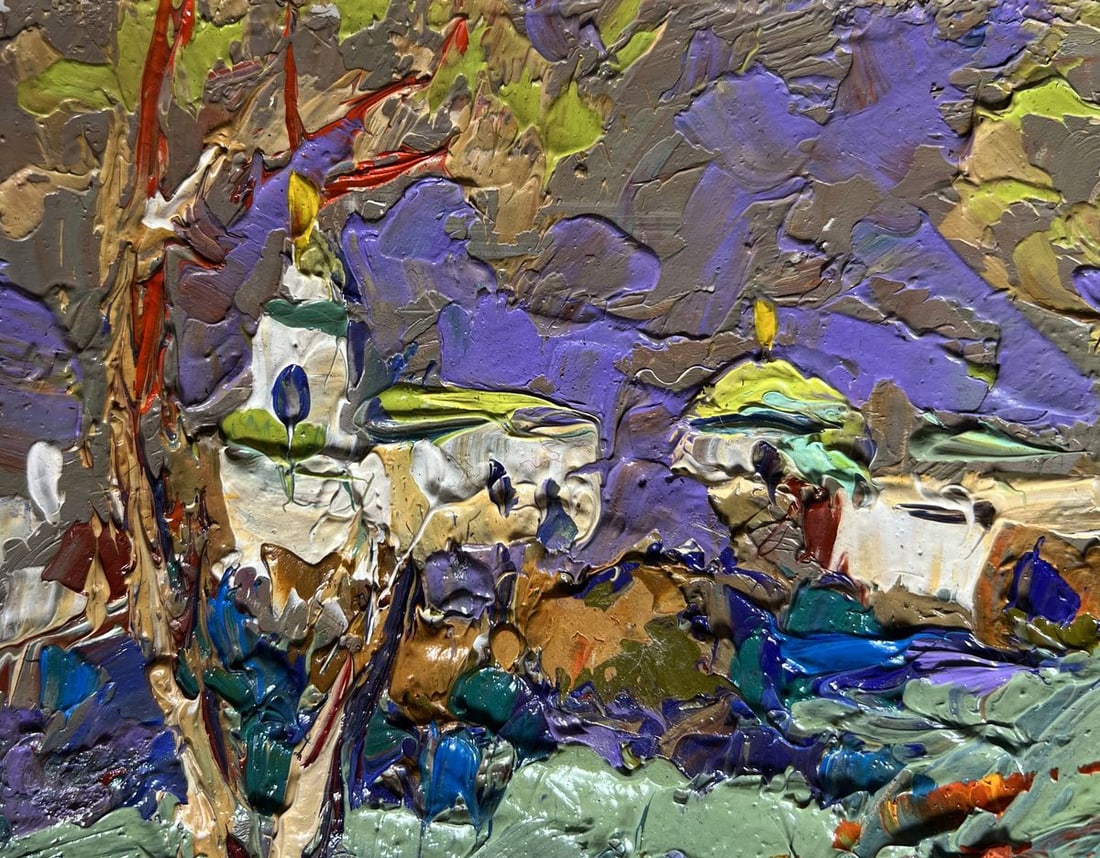 Oil painting Amazing evening Alex Kalenyuk - 5