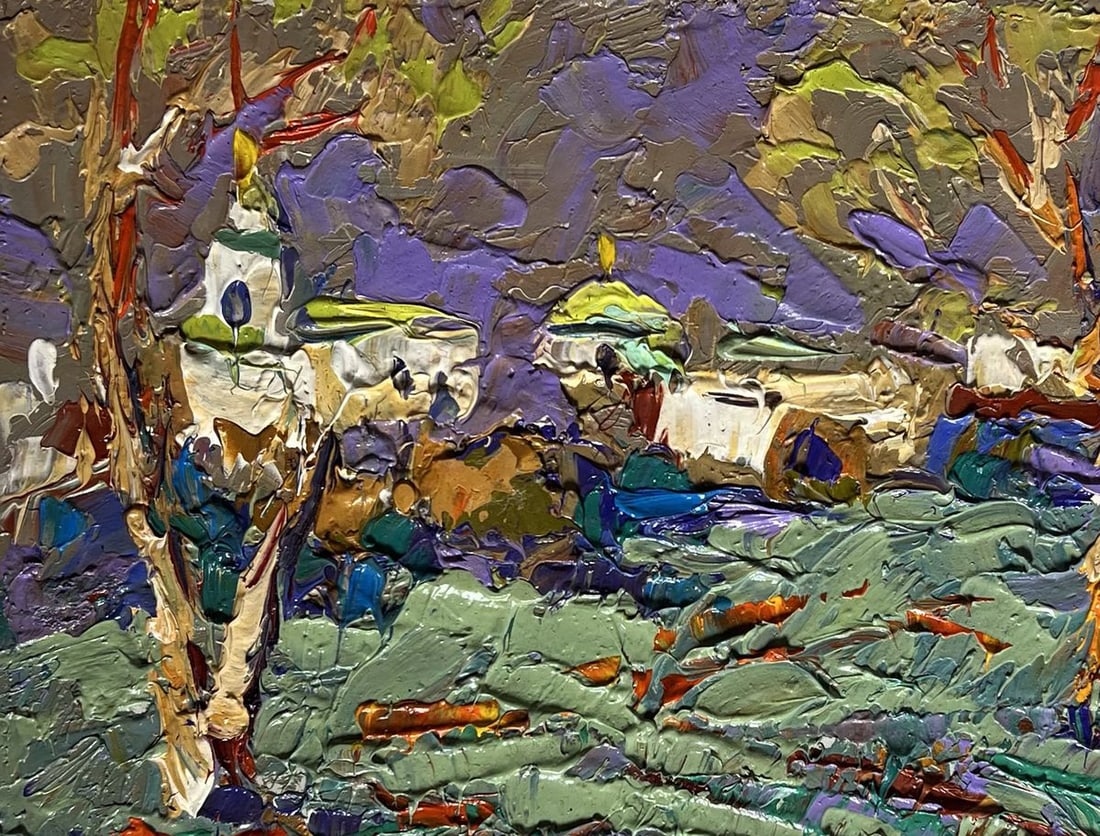 Oil painting Amazing evening Alex Kalenyuk - 7