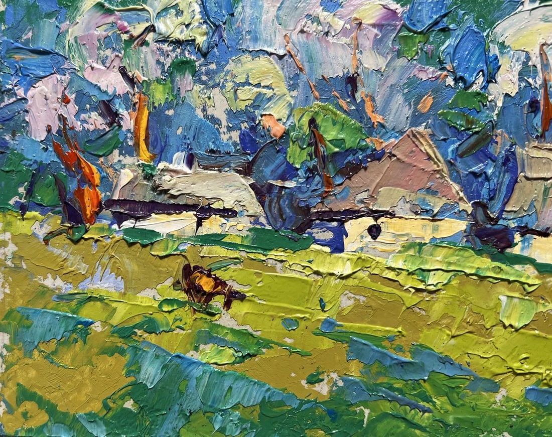 Oil painting Spring morning Alex Kalenyuk - 7