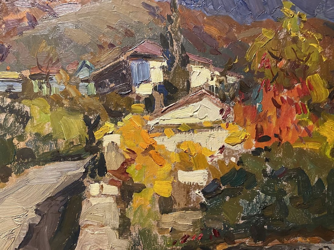 Oil painting Street in Bakhchisarai Mikhail Kobylenkov - 2