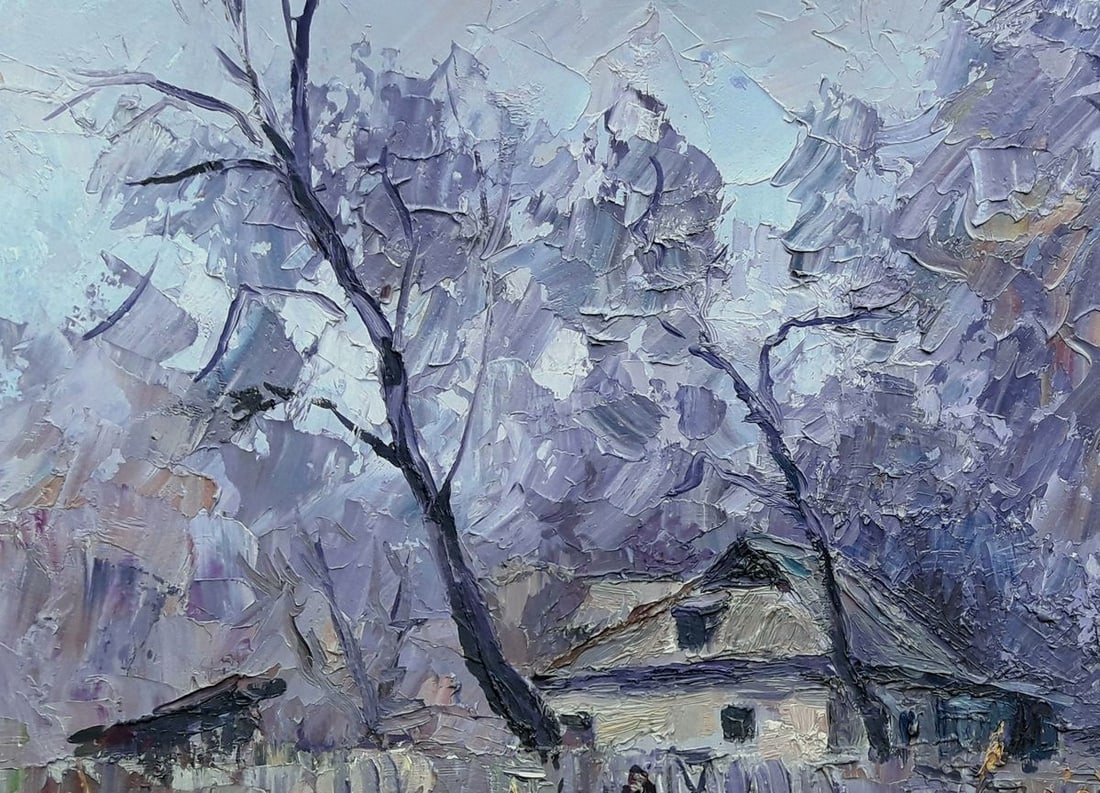 Oil painting Grandma's House Serdyuk Boris Petrovich - 2