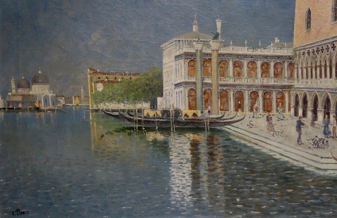 Oil painting Venice - 2