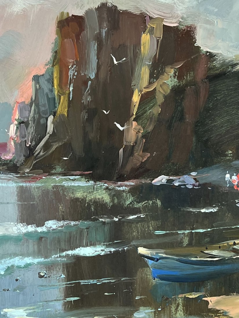 Oil painting People on the Lonely Shore Yuriy Suprunchuk - 8