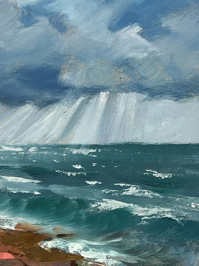 Oil painting Before the Storm at Sea Yuriy Suprunchuk - 10
