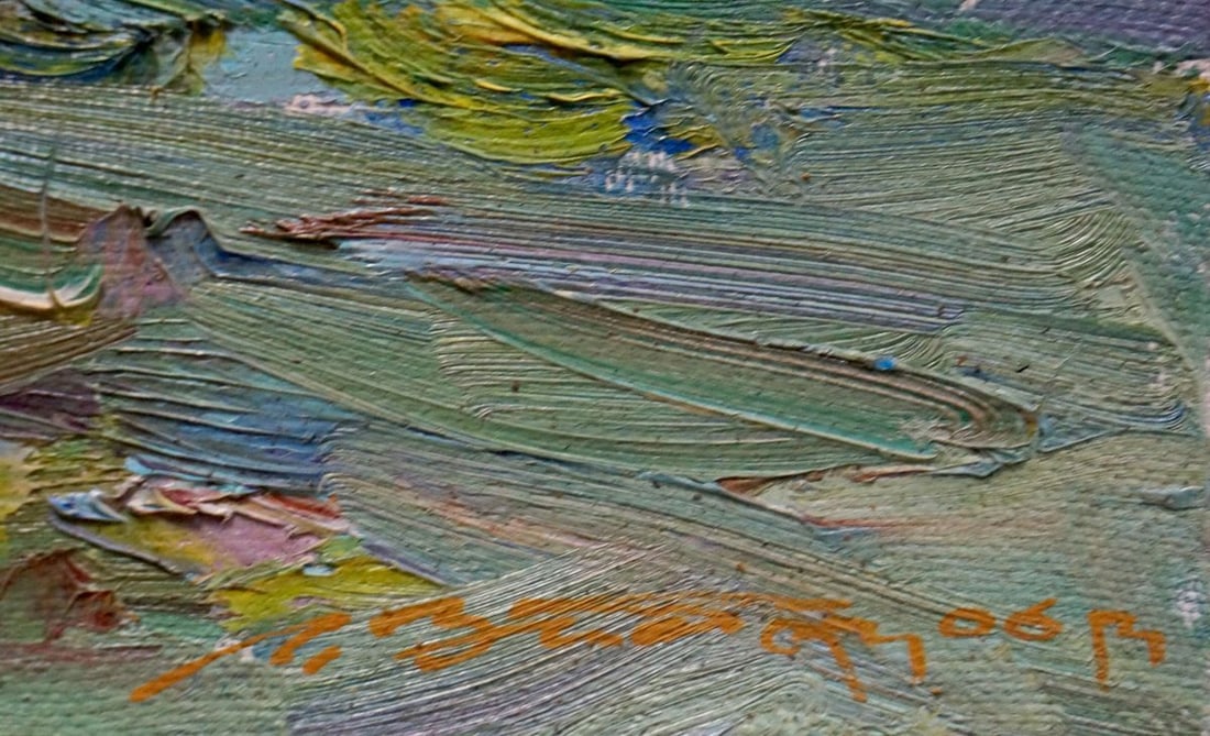 Oil painting Rocky coast Zaborovsky Leonid Alexandrovich - 6