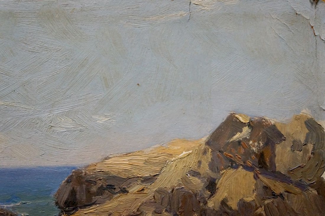 Oil painting Seascape Pyotr Kuzmich Stolyarenko - 4