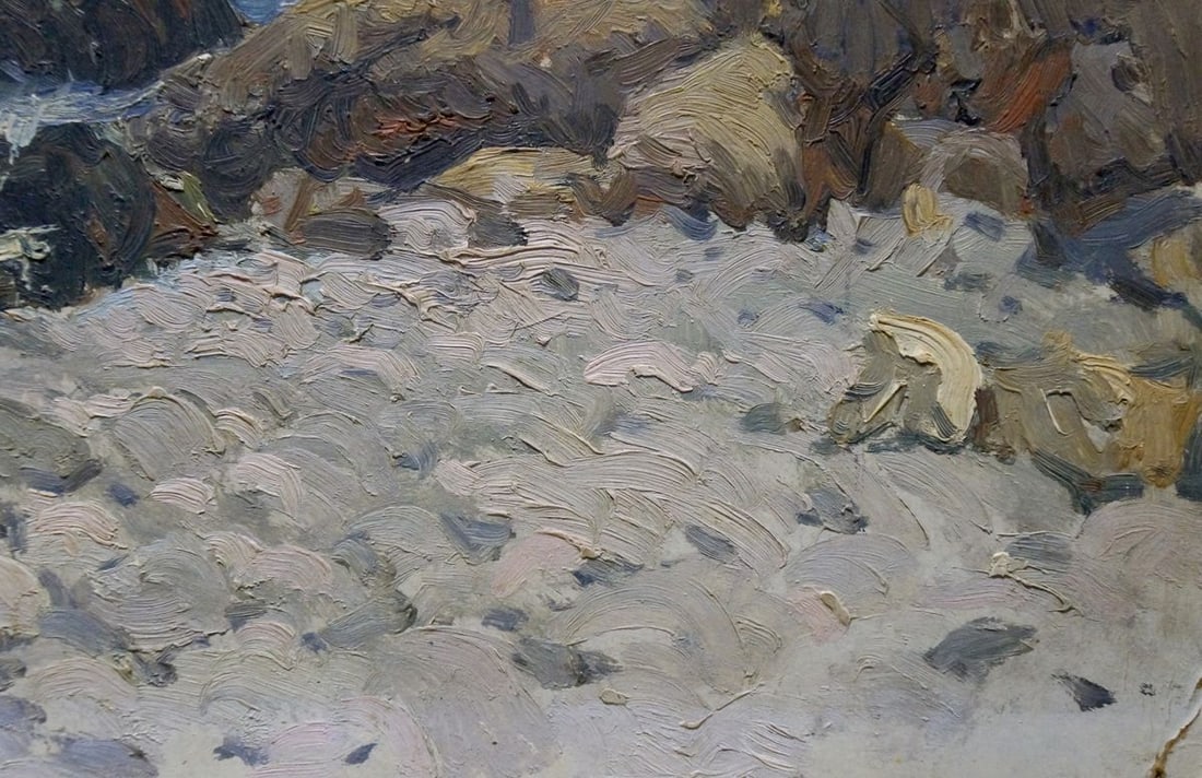 Oil painting Seascape Pyotr Kuzmich Stolyarenko - 5