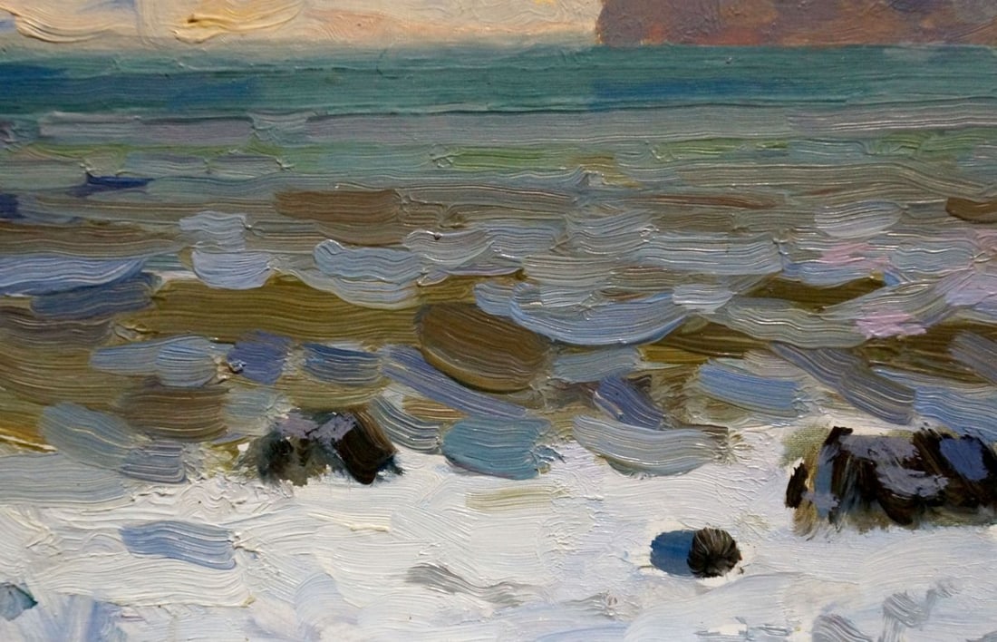Oil painting Seascape Strelov Arkady Efimovich - 2