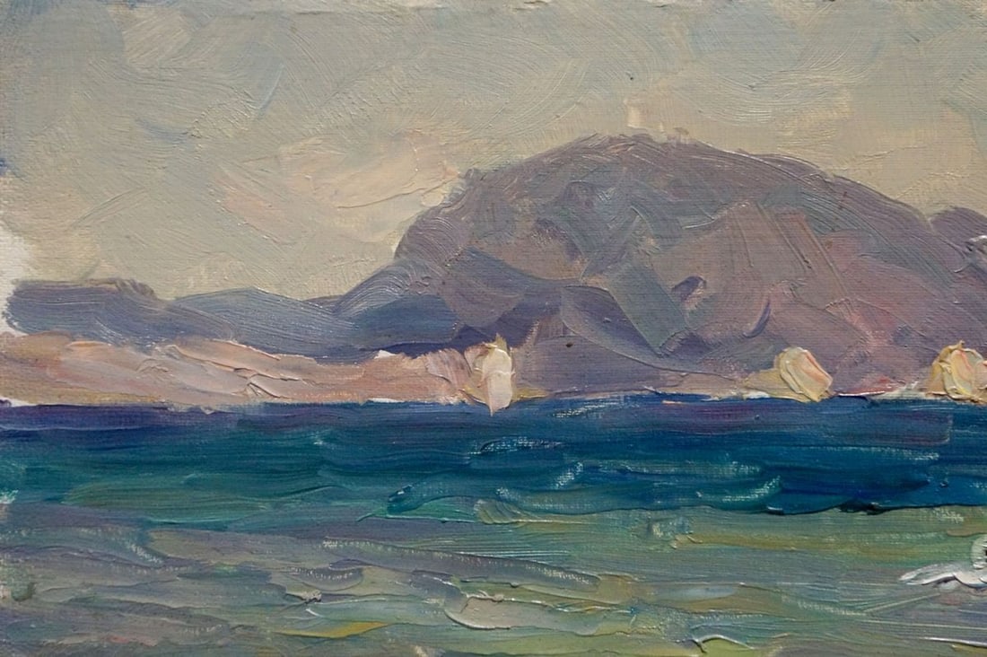 Oil painting Seascape Strelov Arkady Efimovich - 3