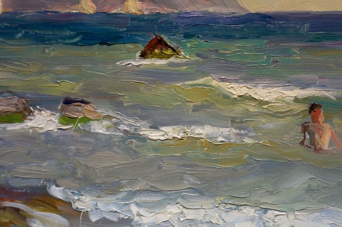 Oil painting Seascape Strelov Arkady Efimovich - 6