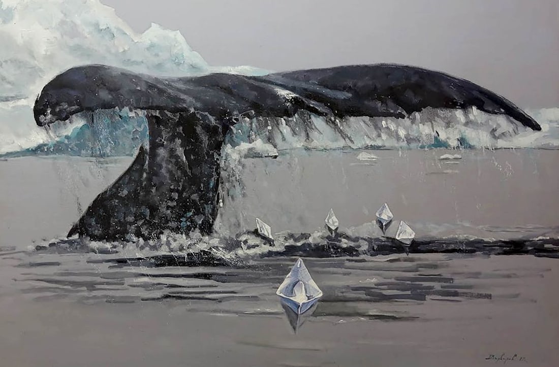 Oil painting Without oars Varvarov Anatoly Viktorovich - 5