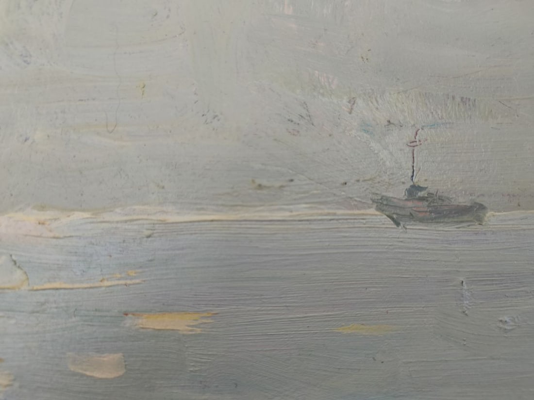 Oil painting On the pier Mishurovsky V. V. - 5