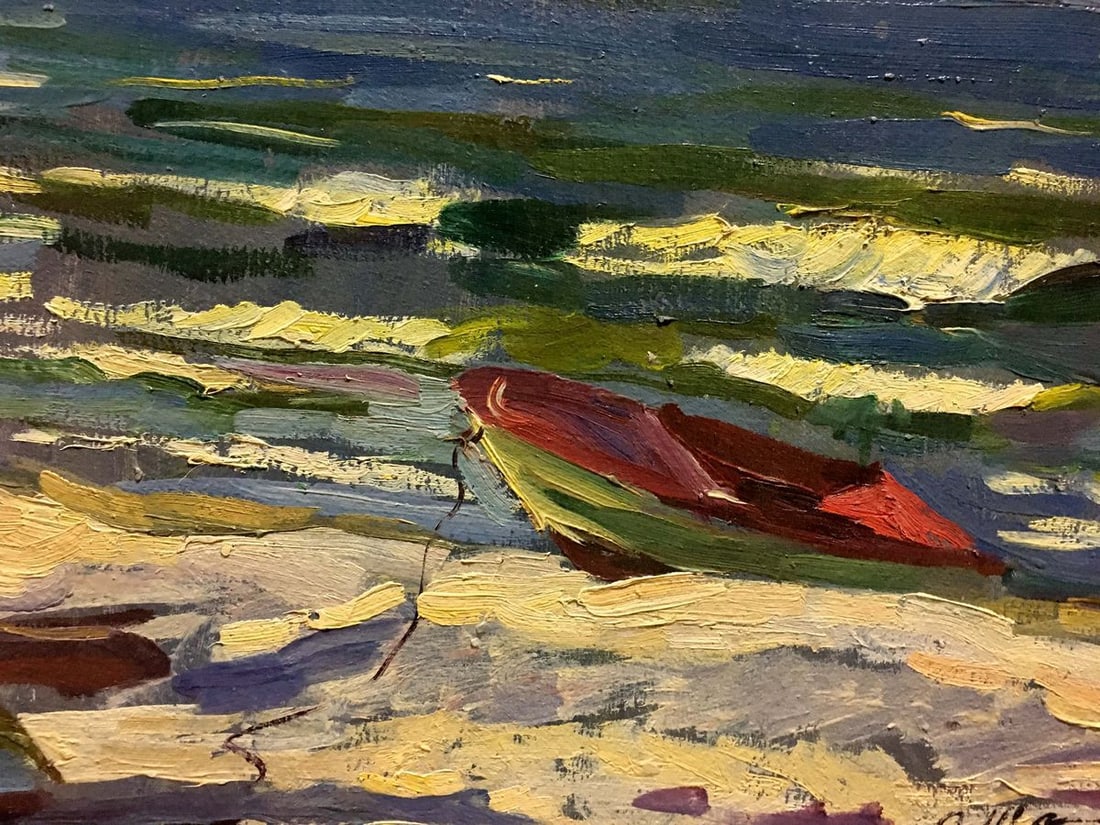 Oil painting Seaside Shapovalov Sergey Gavrilovich - 6