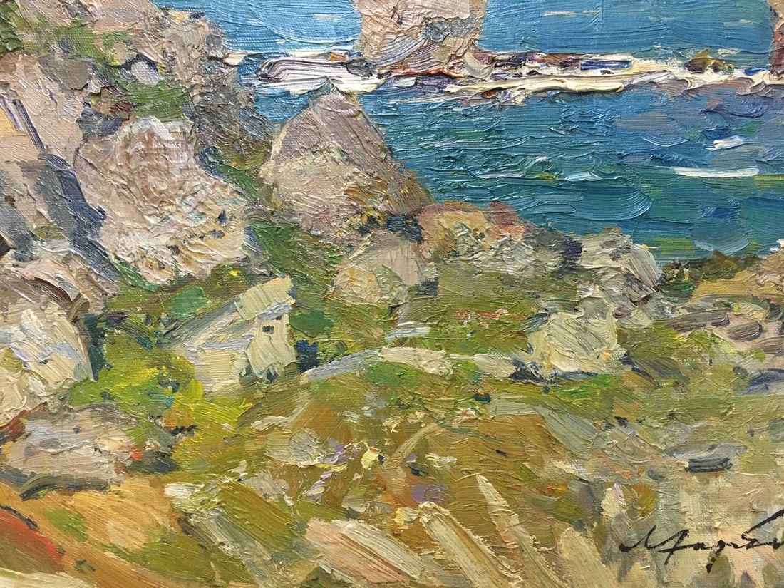 Oil painting Stone coast Khodchenko Lev Pavlovich - 6
