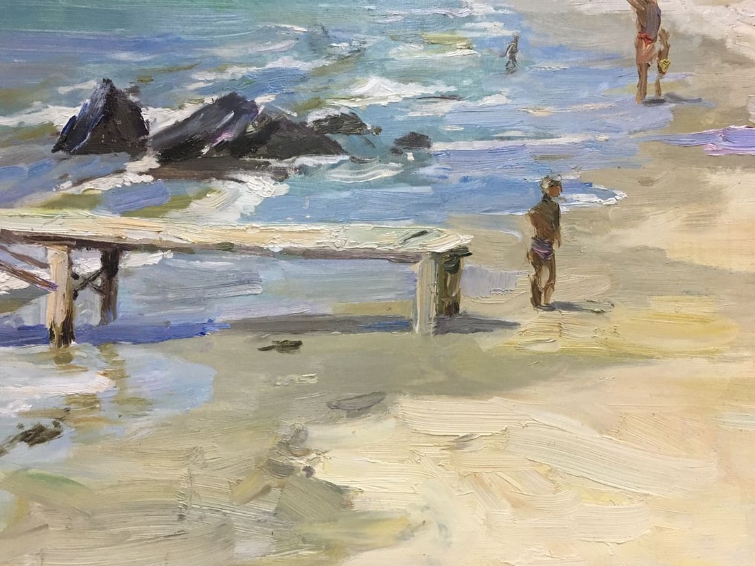 Oil painting Sea shore Dmitriev Alexander Vladimirovich - 3