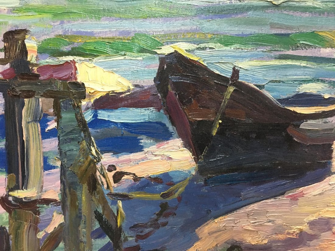 Oil painting Off the coast Shadrin S. - 3